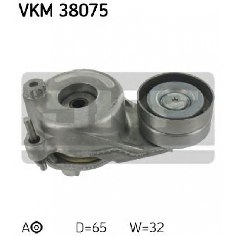 VKM 38075 SKF Ролик модуля натягувача ременя